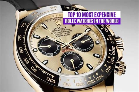 rolex expensive price.